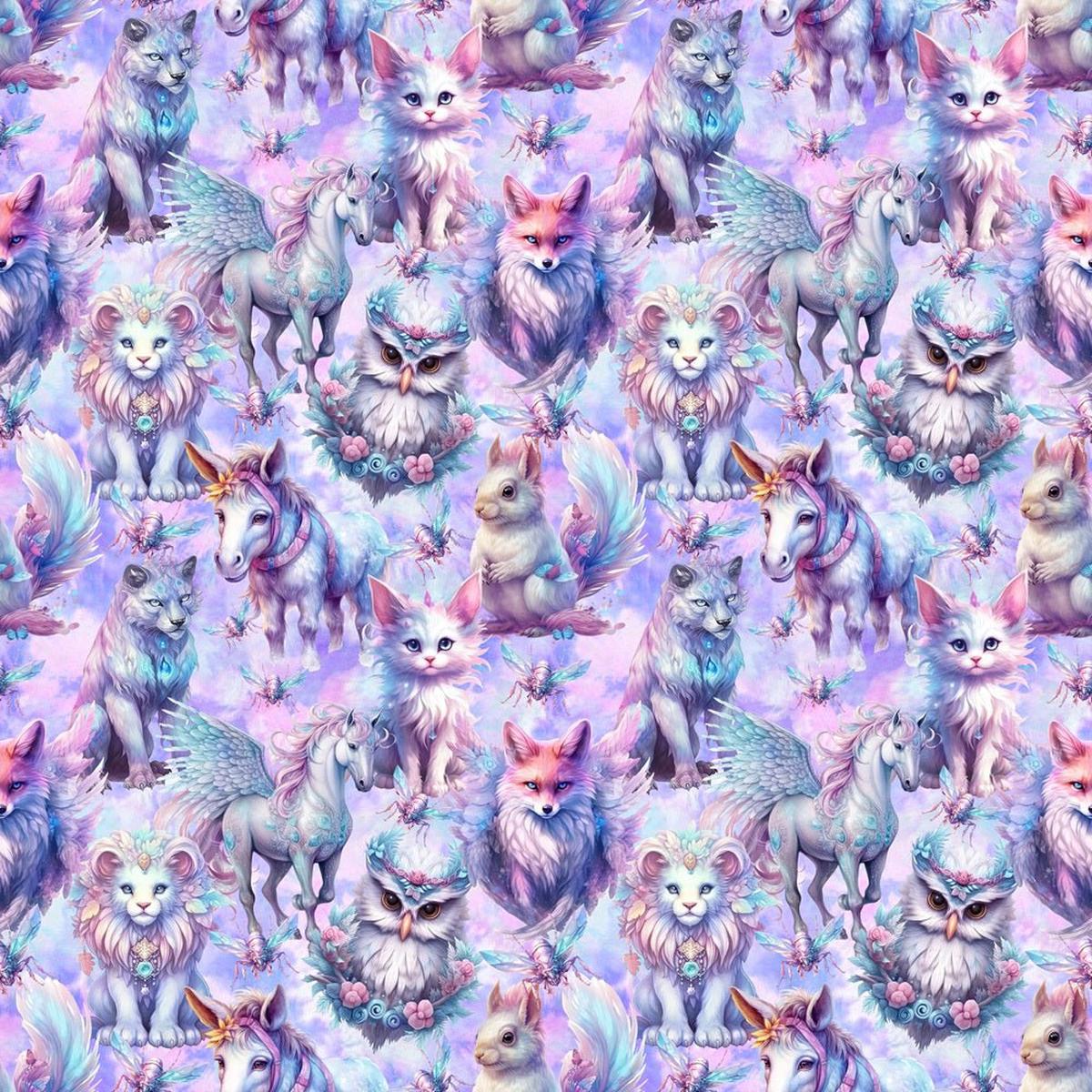 Mystical Animal Fabric