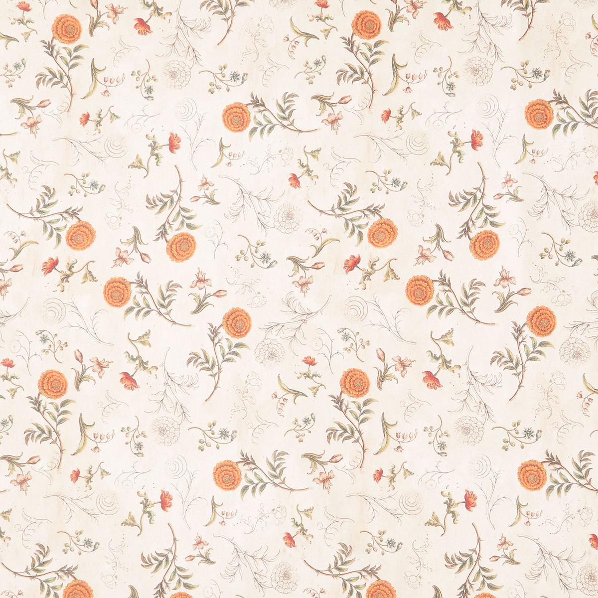 Eclectic Elements - Palette Orange Sketchbook Orange Yardage