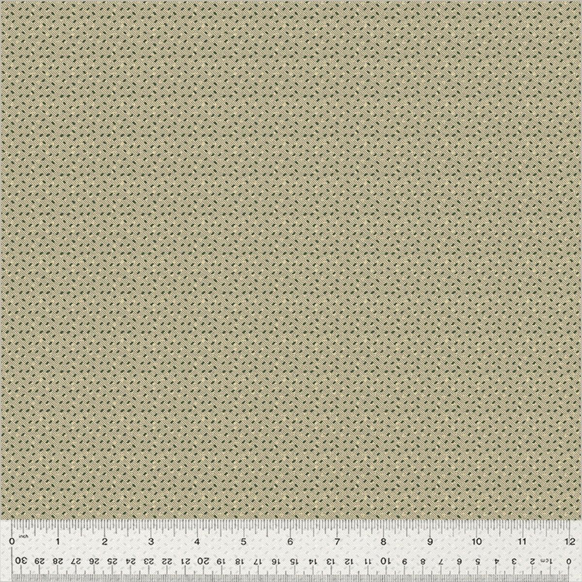 Fabric DITSY DASH OAT BRAN from GARDEN TALE Collection by Jeanne Horton 53827-11 - Fat 1/4 precut piece 18"x22"