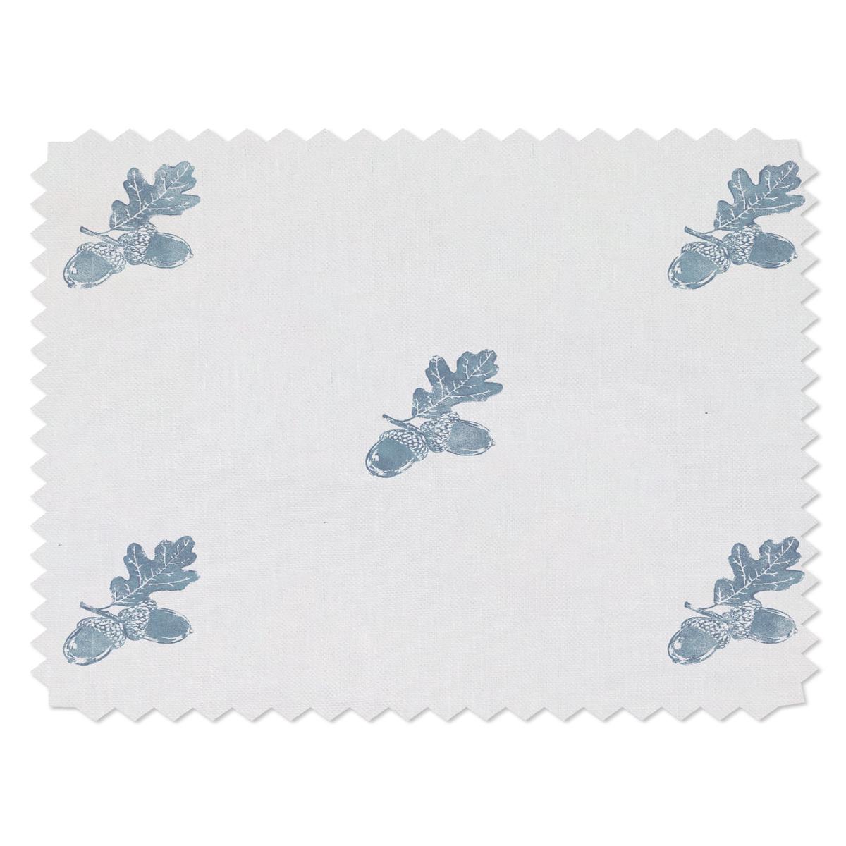 'Valley Acorn' Linen Fabric by Nathan Turner - Seafoam