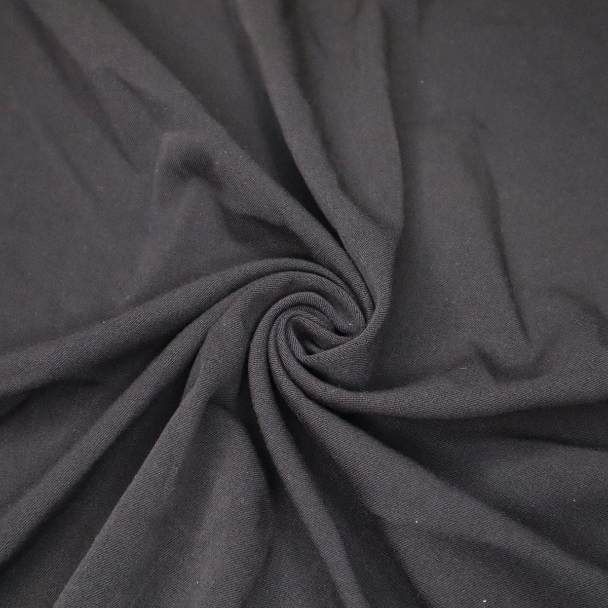 Night Before Christmas - Cotton Polyester Spandex Knit - Black - 2M Bundle