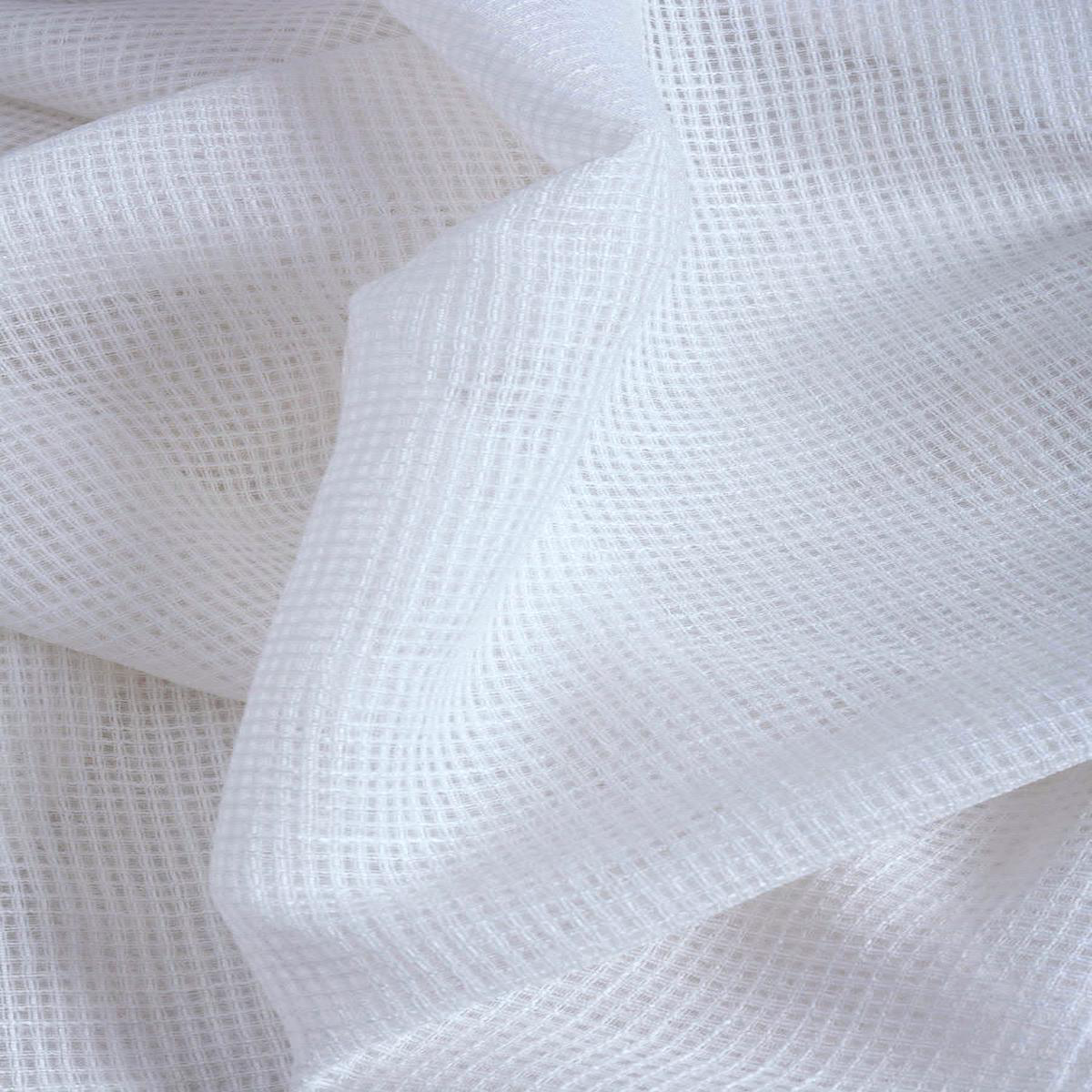 \Texture Check\ Fabric by the Metre (White)
