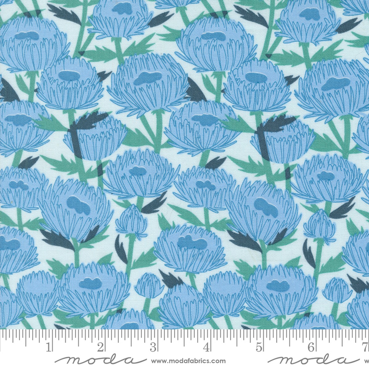 Love Letter November Florals Blue