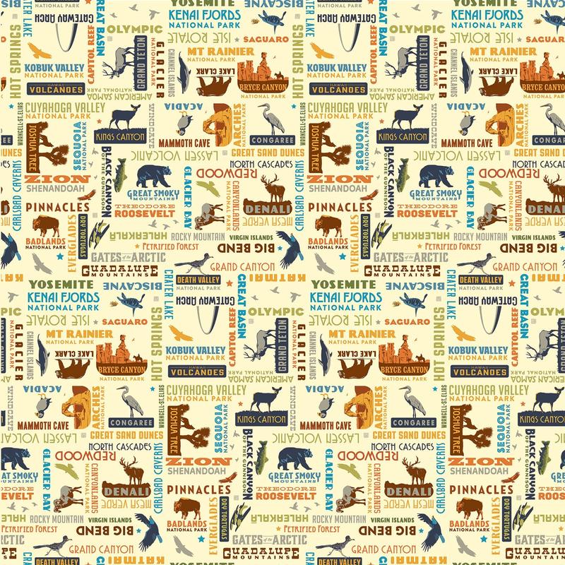 National Parks C8784-CREAM Cream