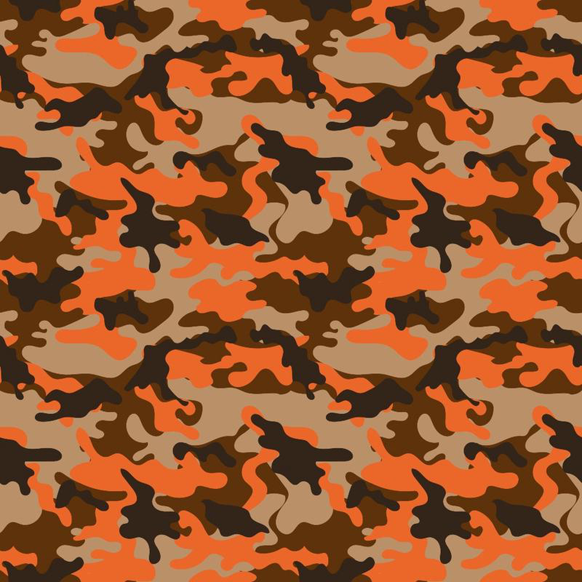 Military Camouflage Pattern 9 Quilting Cotton Fabric