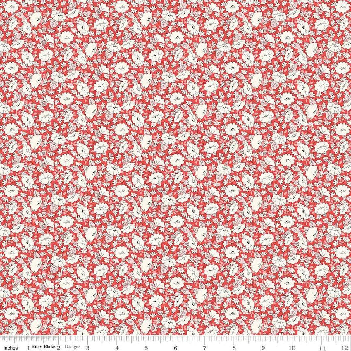 Liberty Tudor Celebration Mayflower Meadow 01667445B 44"/45" Fabric Per Yard
