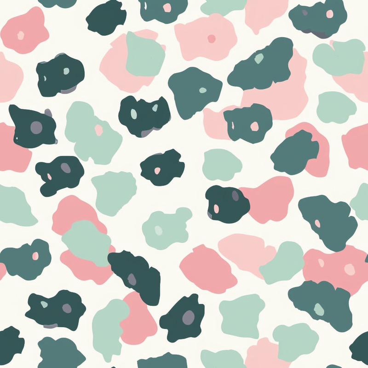 Pastel Leopard Skins Pattern 3 Quilting Cotton Fabric
