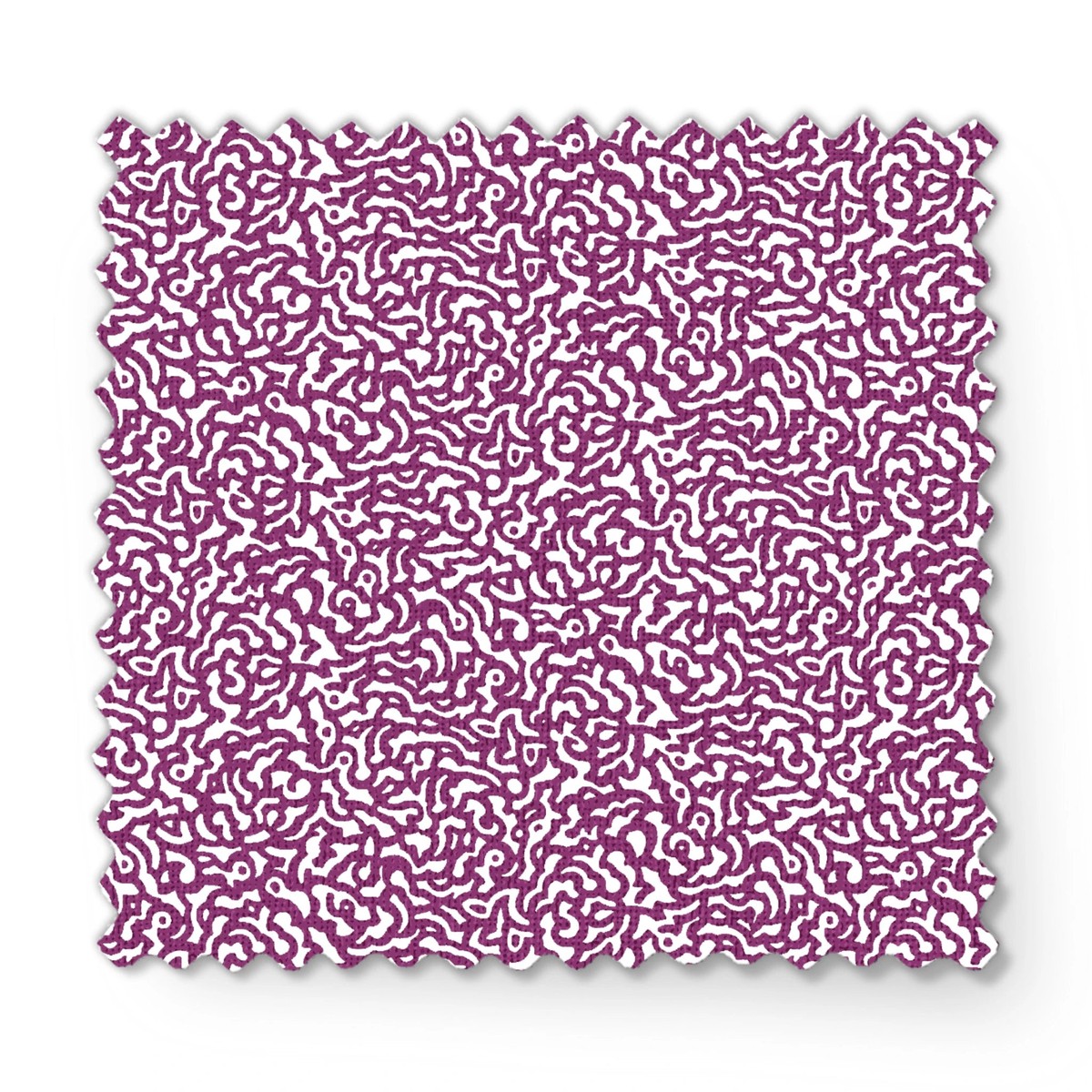 Squiggle Theory - Purple Fabric