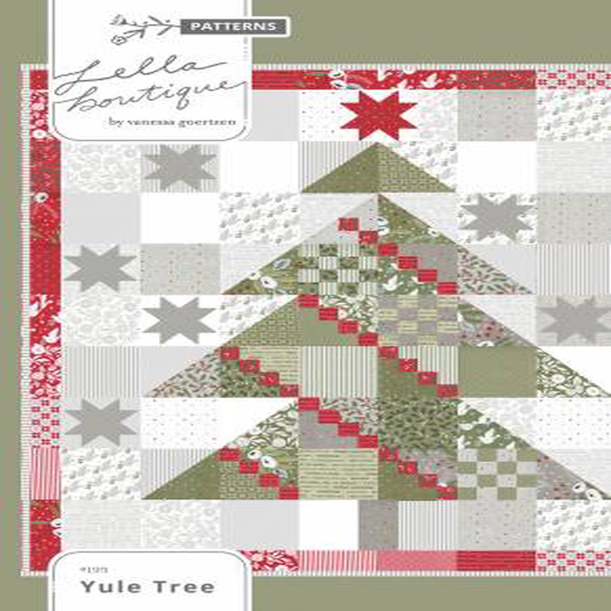 Yule Tree Quilt Pattern