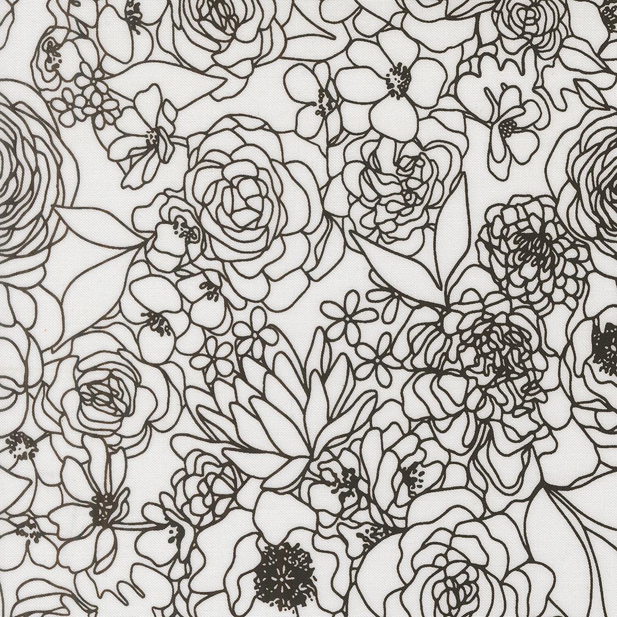ALLI K DESIGN - True to Hue - Hidden Facet Florals, Love Dove Night