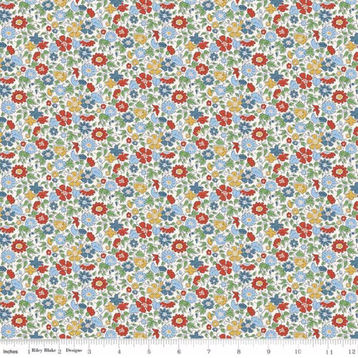 Liberty Quilting Cotton - London Bouquet - Palace in Petals