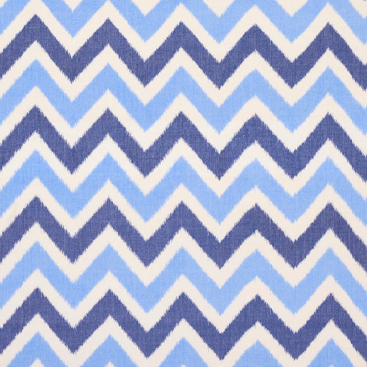 Vedado Ikat Indigo Fabric