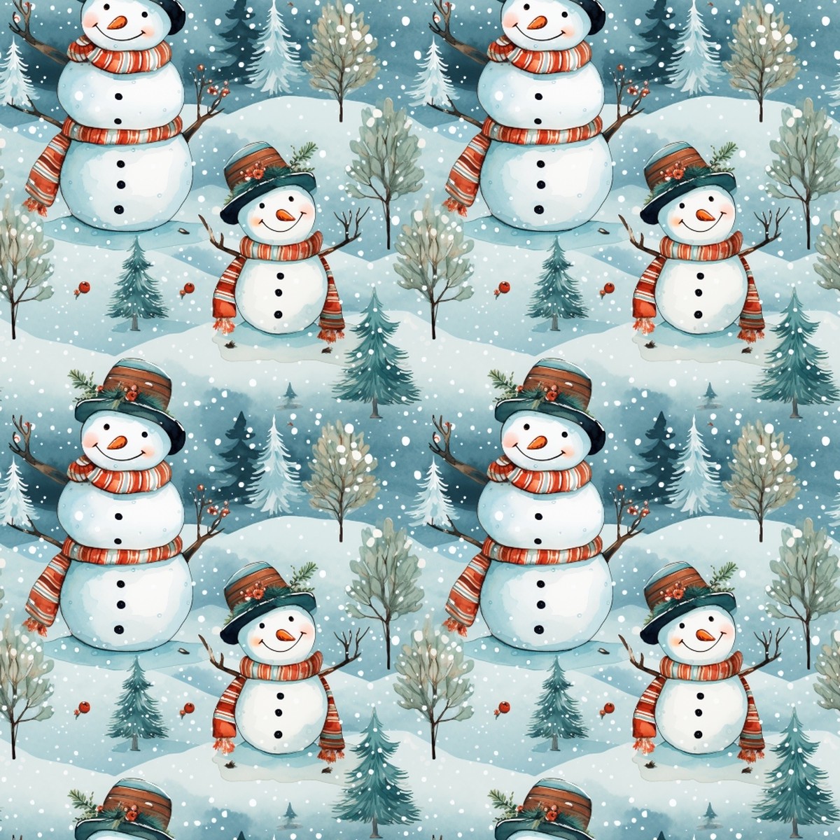 Christmastime Pattern 21 Quilting Cotton Fabric