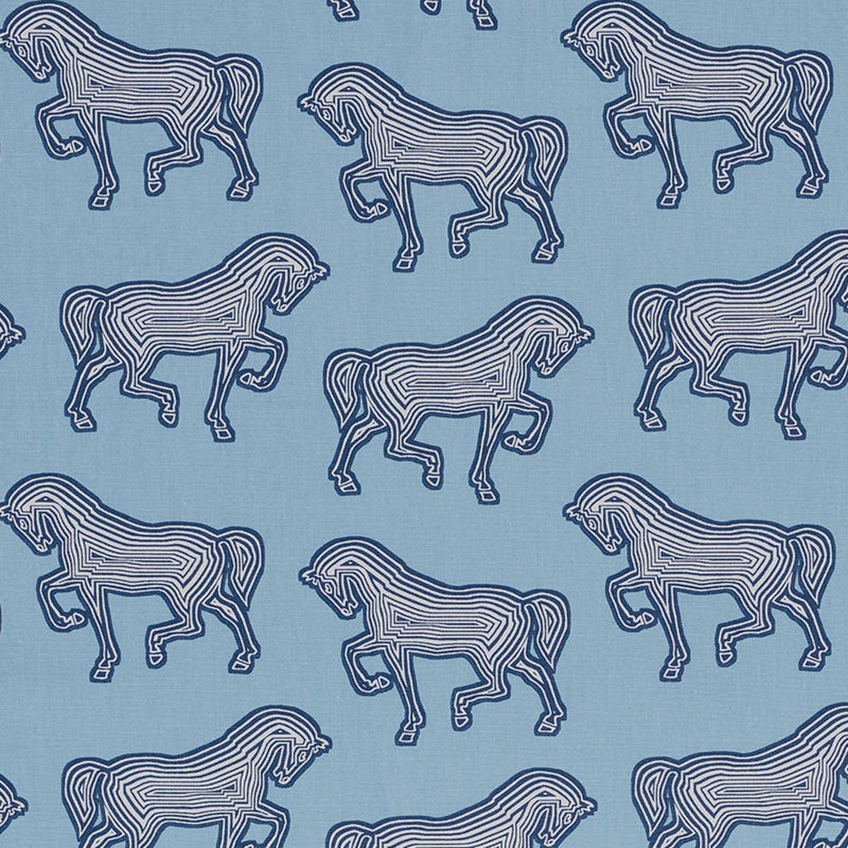 Faubourg Blue Fabric