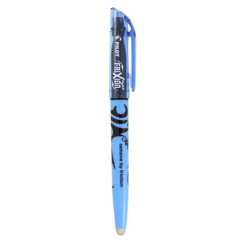 Pilot FriXion 12pk FXL-BLU-BC Blue Light Erasable Highlighter