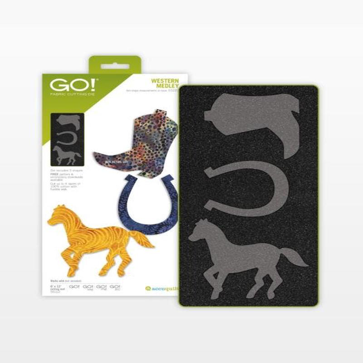 AccuQuilt GO Western Medley Die 55227
