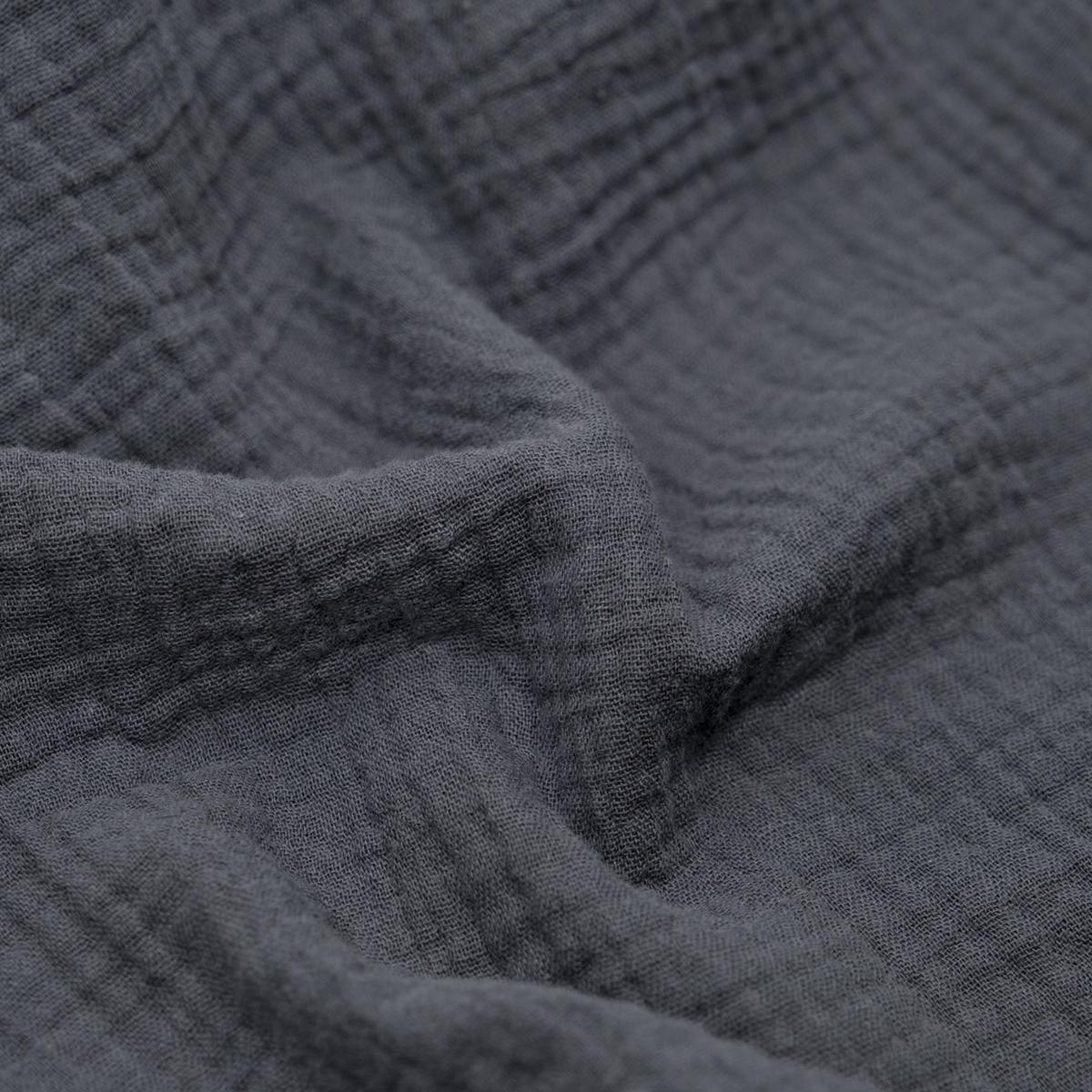 Organic Cotton Double Gauze - Ash