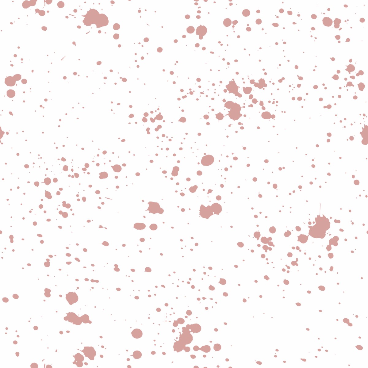 Paint Splatter Fabric - Rose Gold