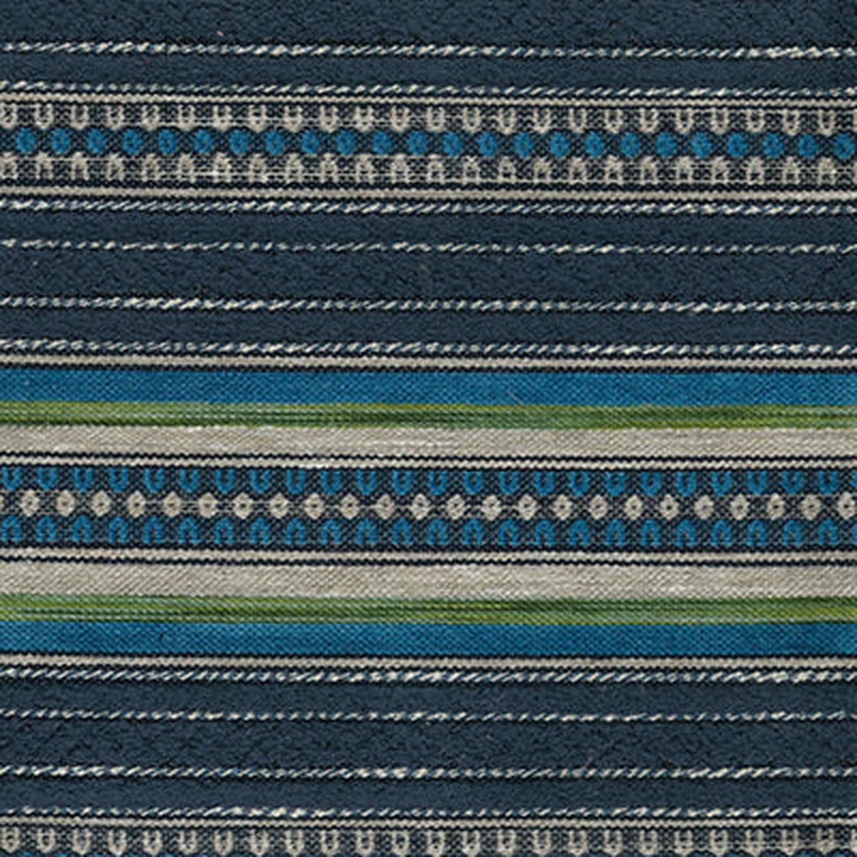 Brenta Nera Indigo/Azure - Osborne & Little - F8113-03 Fabric