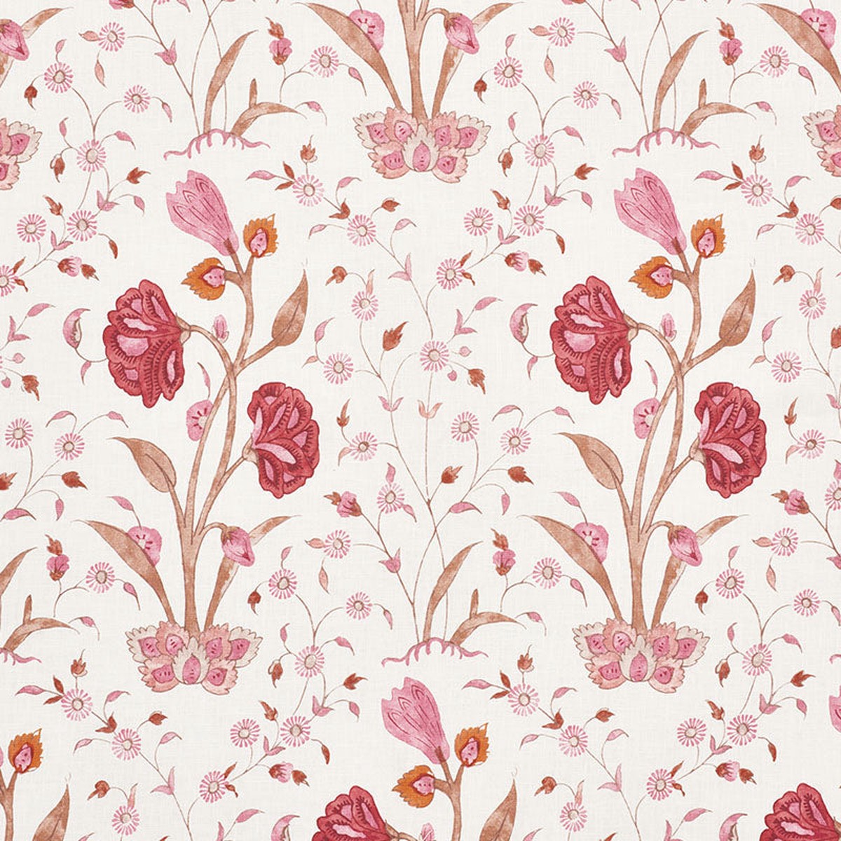 Khilana Floral Rose Fabric