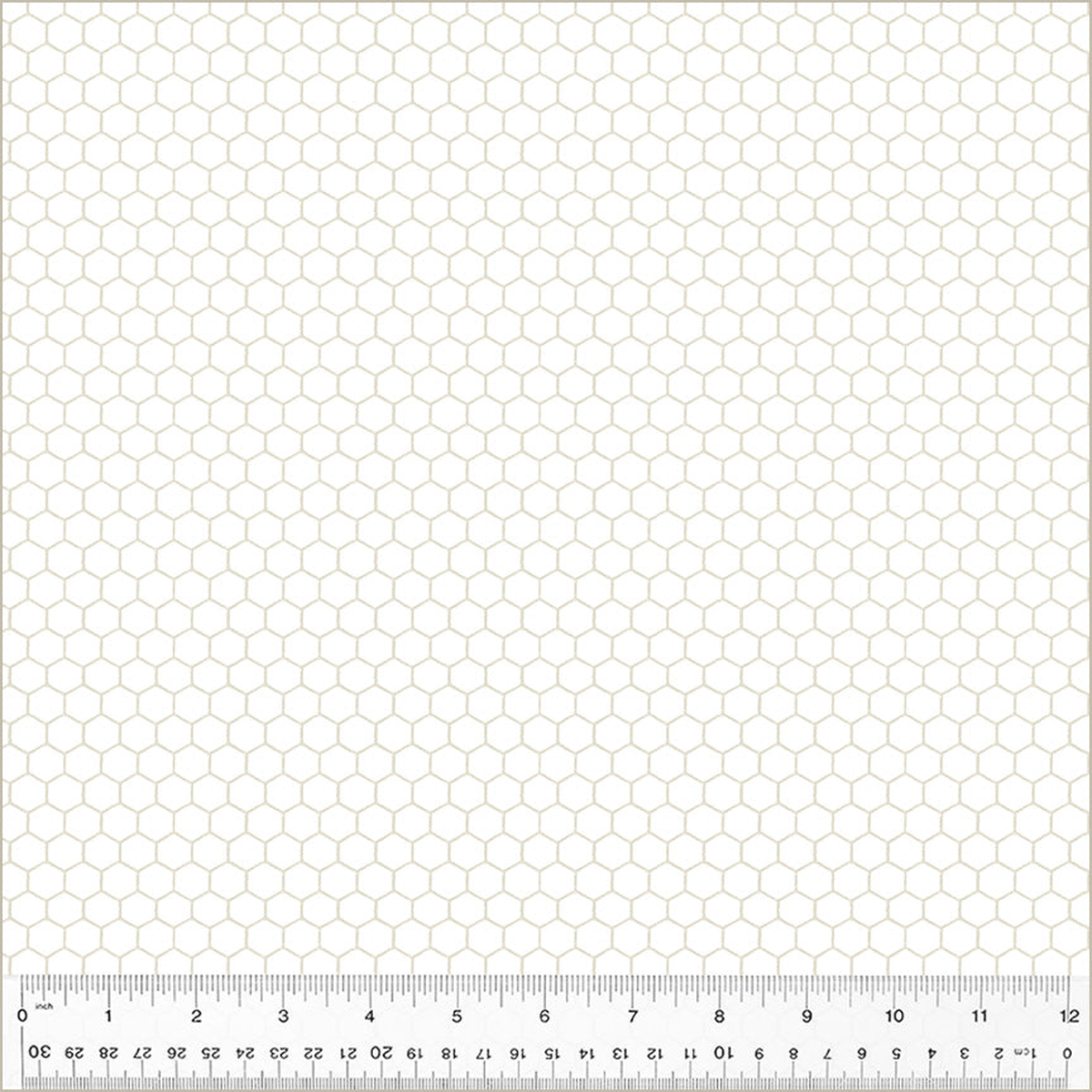 Fabric Windham White Honeycomb by the Quarter Yard 54437-1
