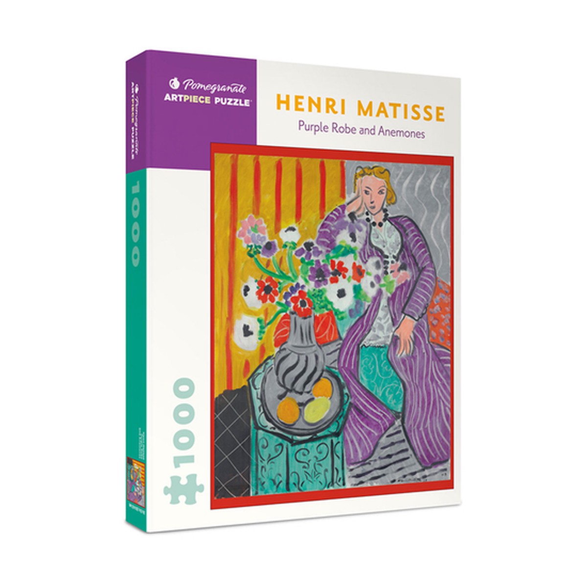 Jigsaw Puzzle (1000pcs) - Henri Matisse: Purple Robe & Anemones