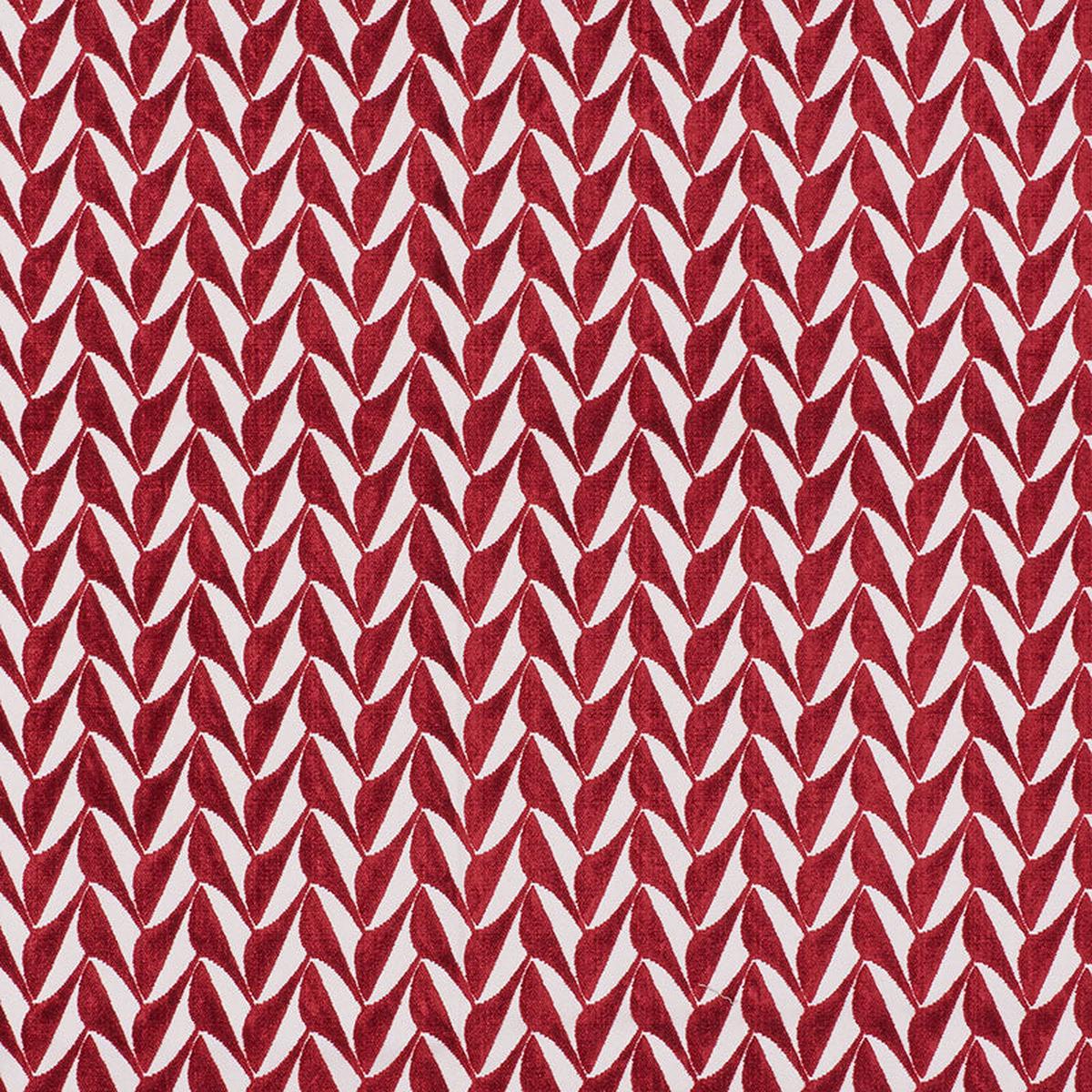 SCHUMACHER DAVID KAIHOI SPADES CUT VELVET CUT VELVET RED - 71230