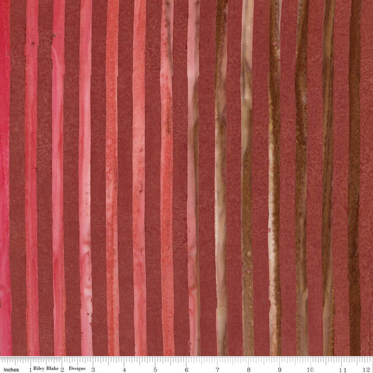 Elementals Batiks - Get in Line - Cinnamon Grove 44"/45" Fabric Per Yard