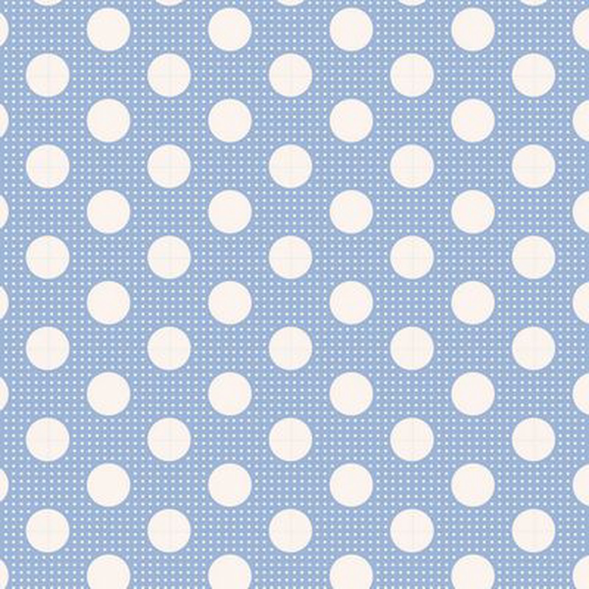 Tilda - Medium Dots Blue