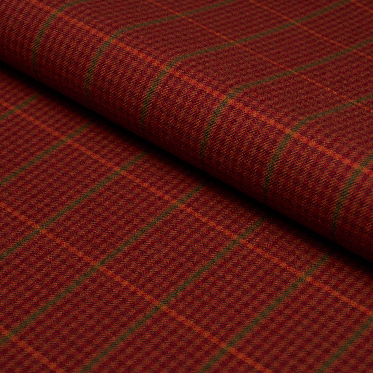 Aldridge Wool Houndstooth Cider Fabric
