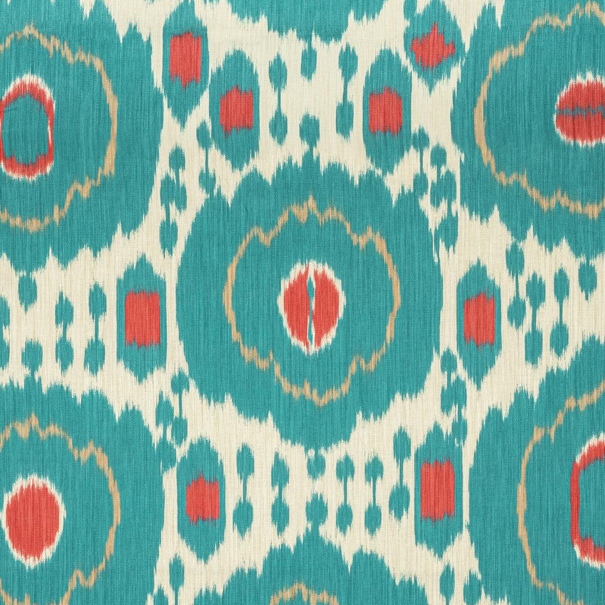 8020125.3519.0 MAYENNE PRINT AQUA - BRUNSCHWIG & FILS Fabric - YARD