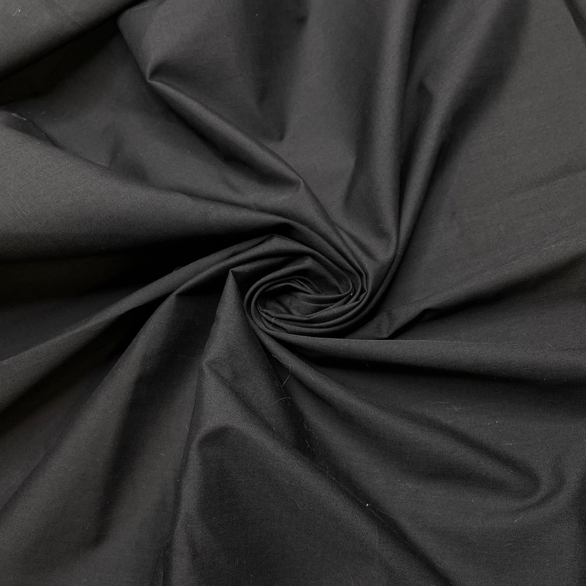 Hades - Poly/Cotton Woven - Black - Bundles