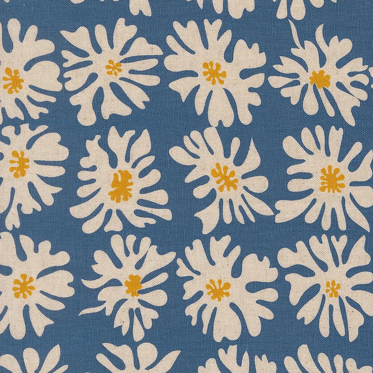 Moda Urban Whisper Mochi Linen - Bloom Denim 11654 17L