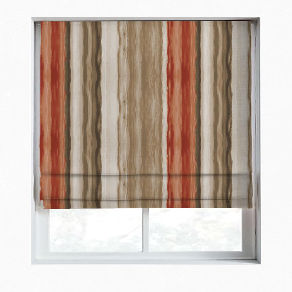 \Paradise Chocolate\ Fabric by the Metre (Red/ Brown)