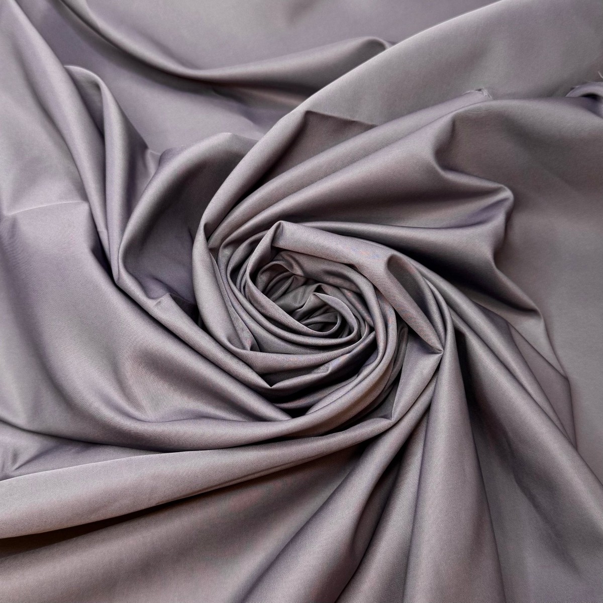 Leopard Seal - Satin Polyester Blend Woven - Grey - 2M Bundle