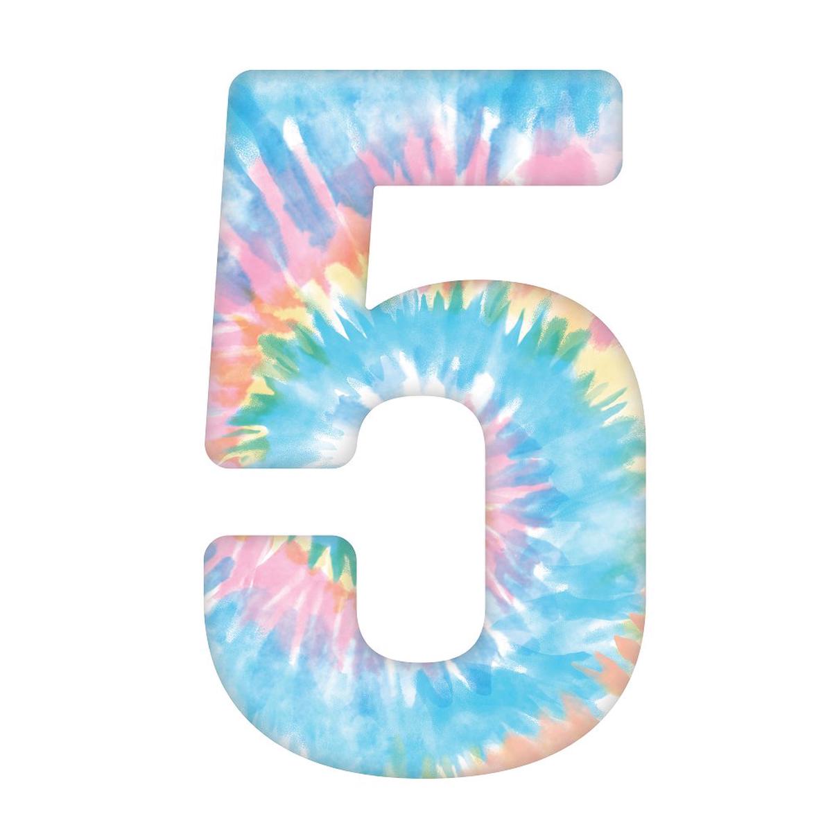 Tie-Dye 5 Fabric Panel