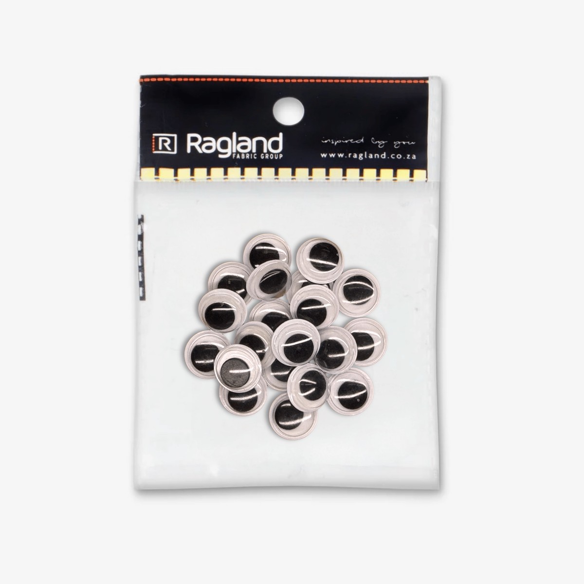 Teddy Paste Stick On Googly Eyes 8mm