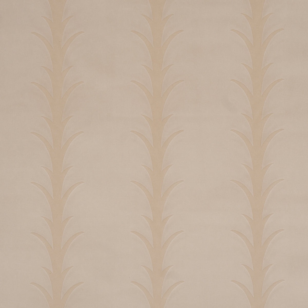Acanthus Stripe Velvet - Mistral Sand - Schumacher 86450 Fabric