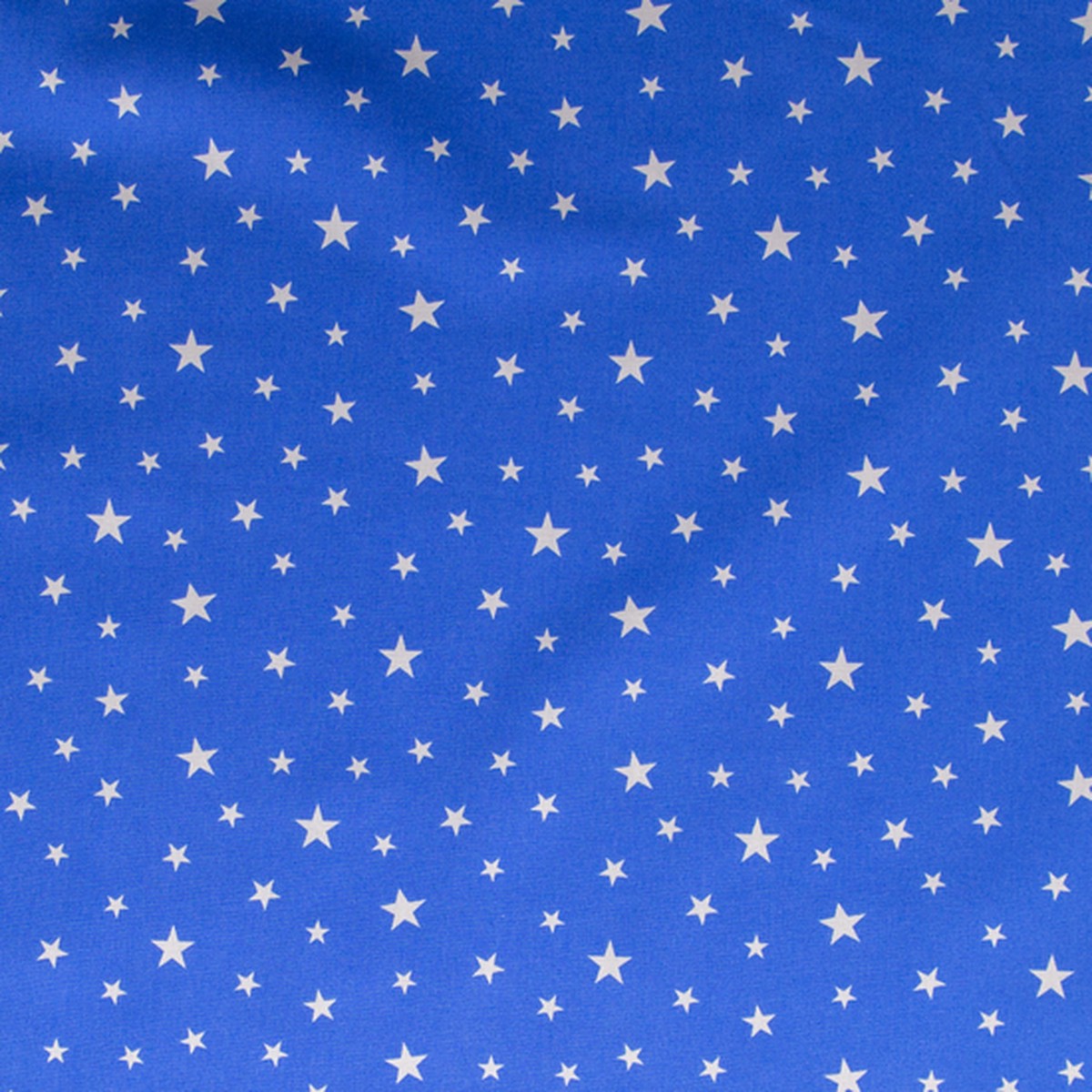 Cotton Poplin Print - Stars on Copen - Per Metre