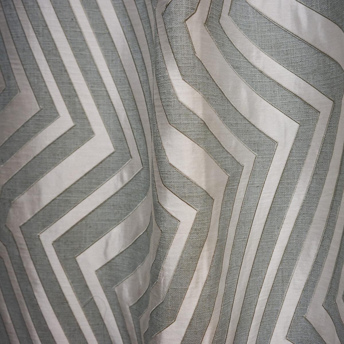 JF Fabrics JF Studio KARTA 62 Fabric Transitional,Contemporary,Geometric Blue Embroidery,Texture,Linen Texture - 7629662 SJ101