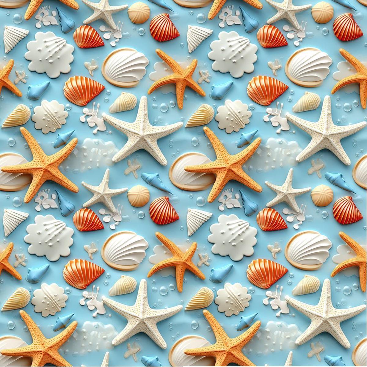 Life Is Better at the Beach Pattern 8 Fabric