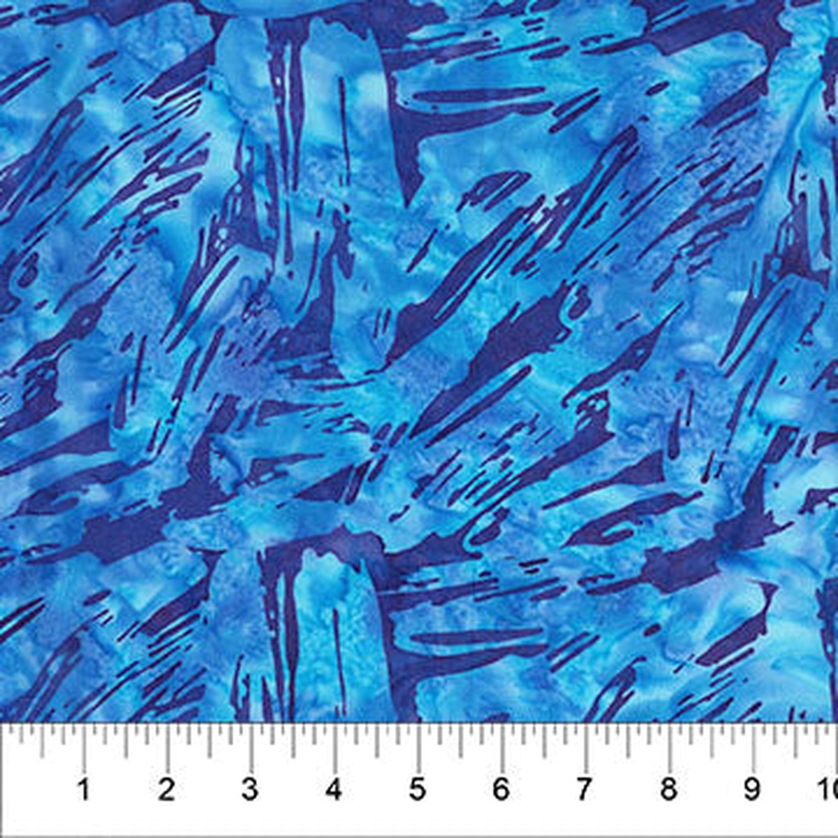 Navy Brushstroke Celebration Cotton 44/45" Fabric Per Yard