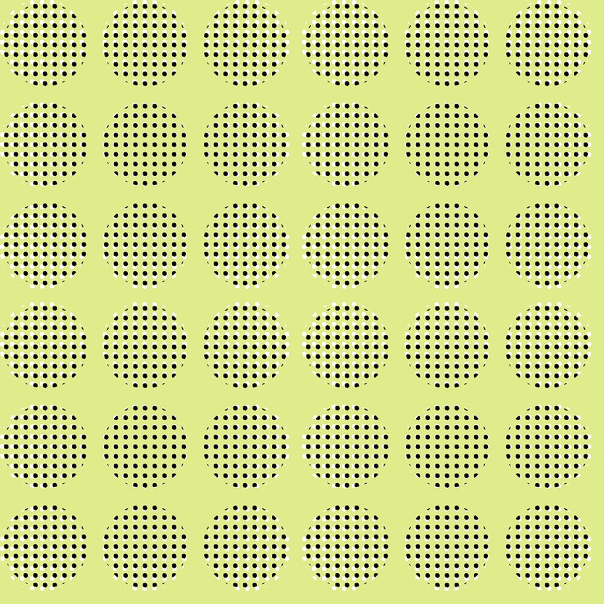 Stamped Circle - Moss