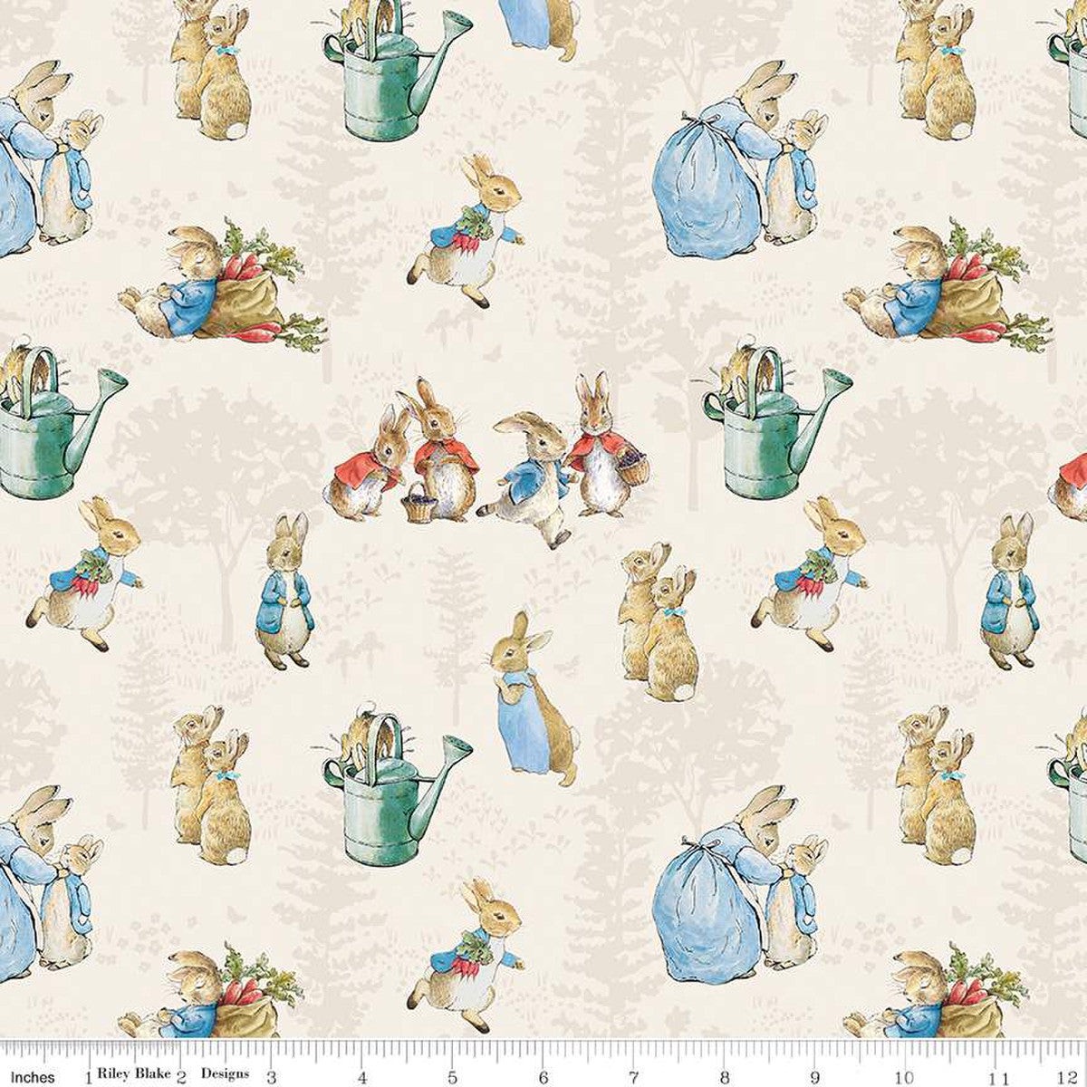 The Tale of Peter Rabbit - Rabbit Main in Cream