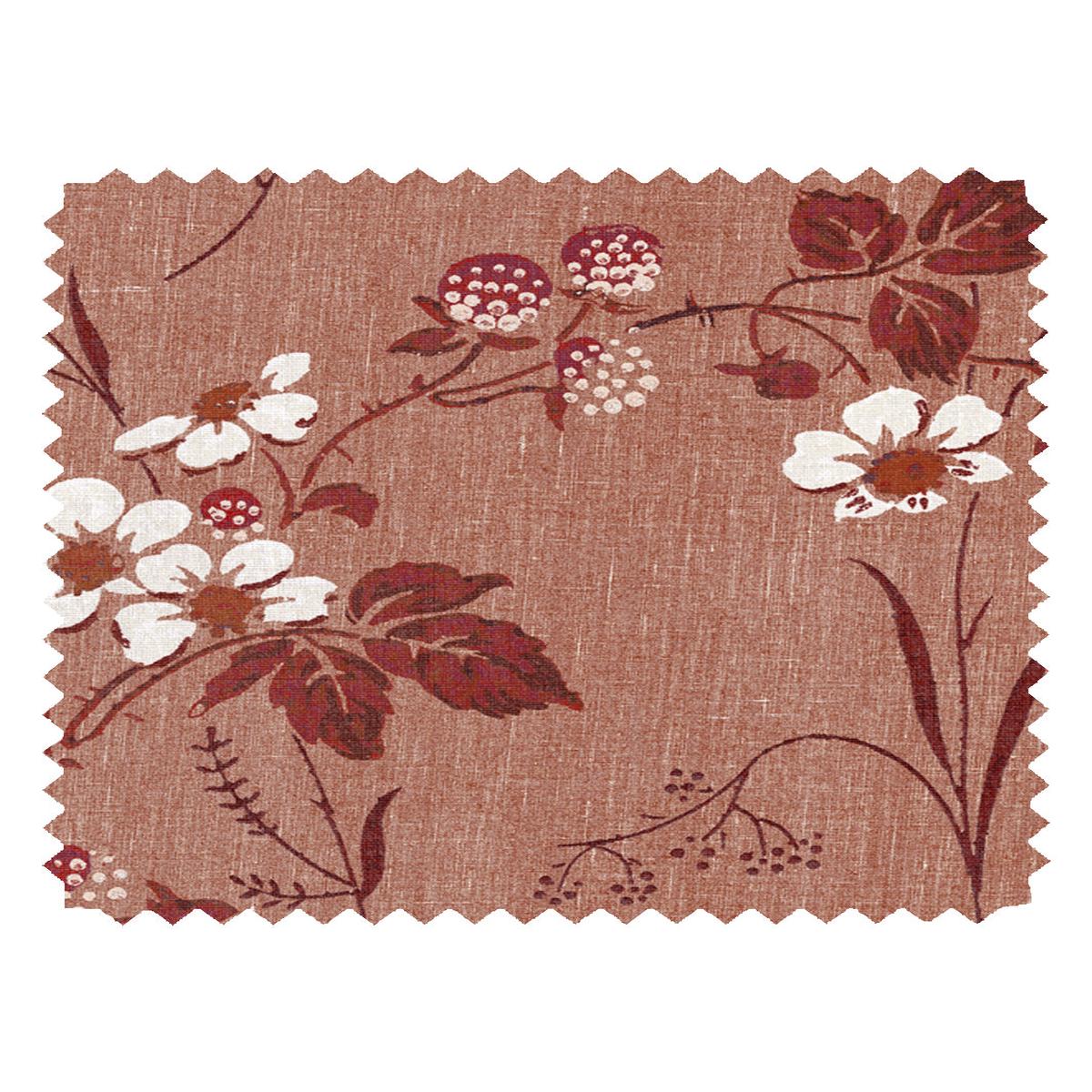 'Heaton' Linen Fabric by Nathan Turner - Antique Red