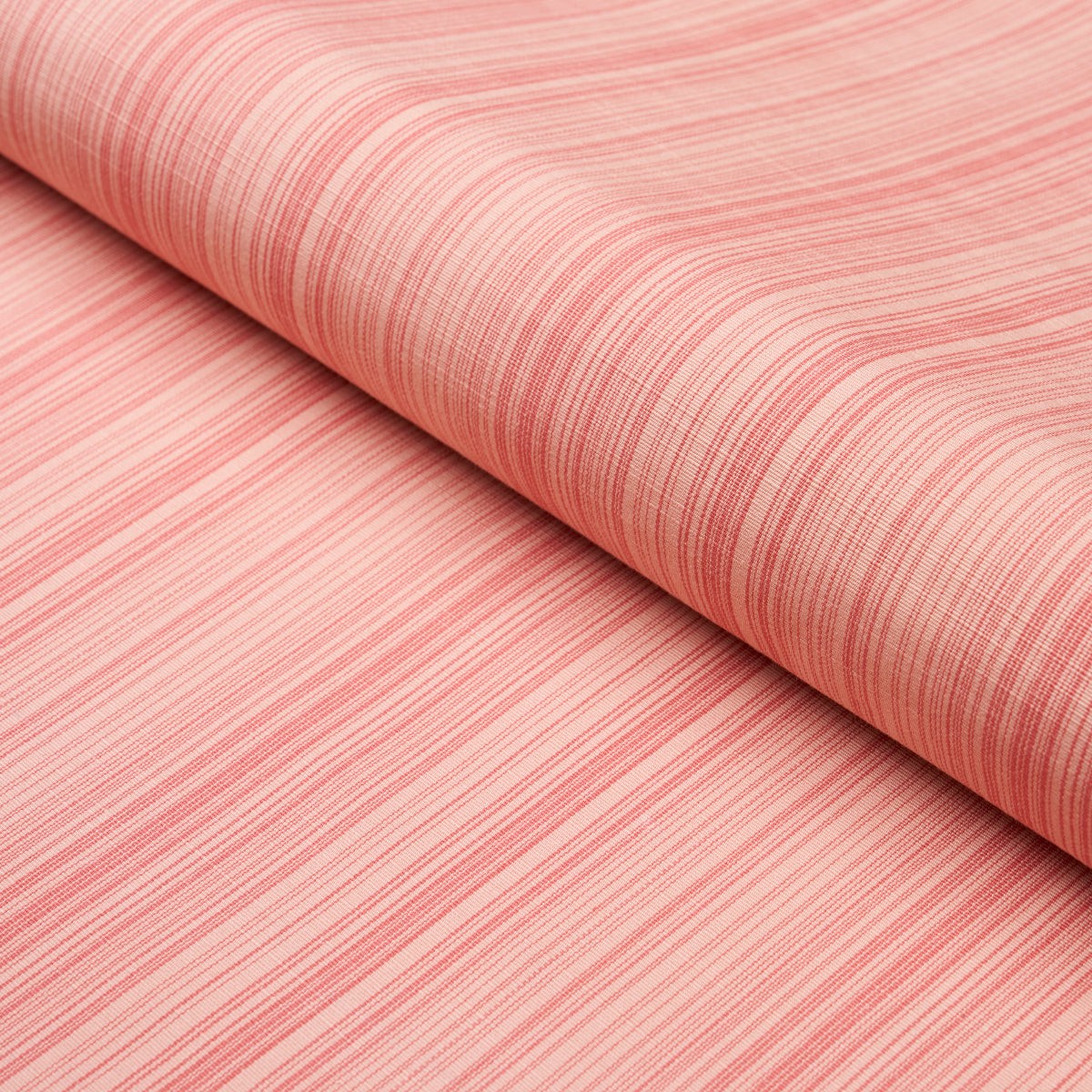Gracie Solid Strie Faded Red Fabric