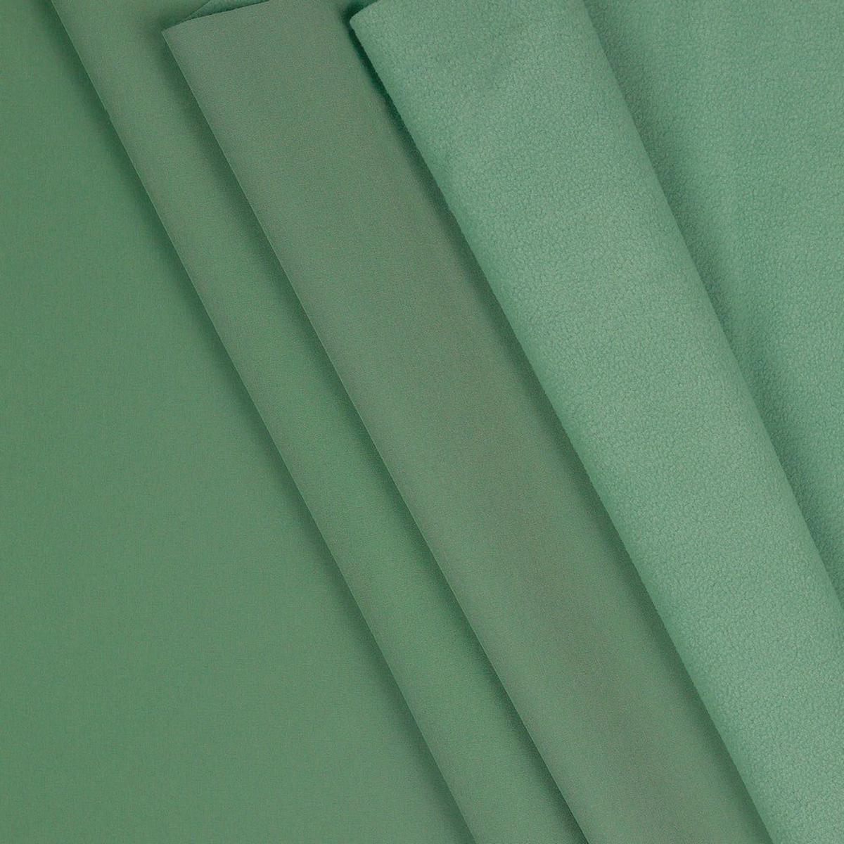 Softshell fabric - dark mint 315 g/m