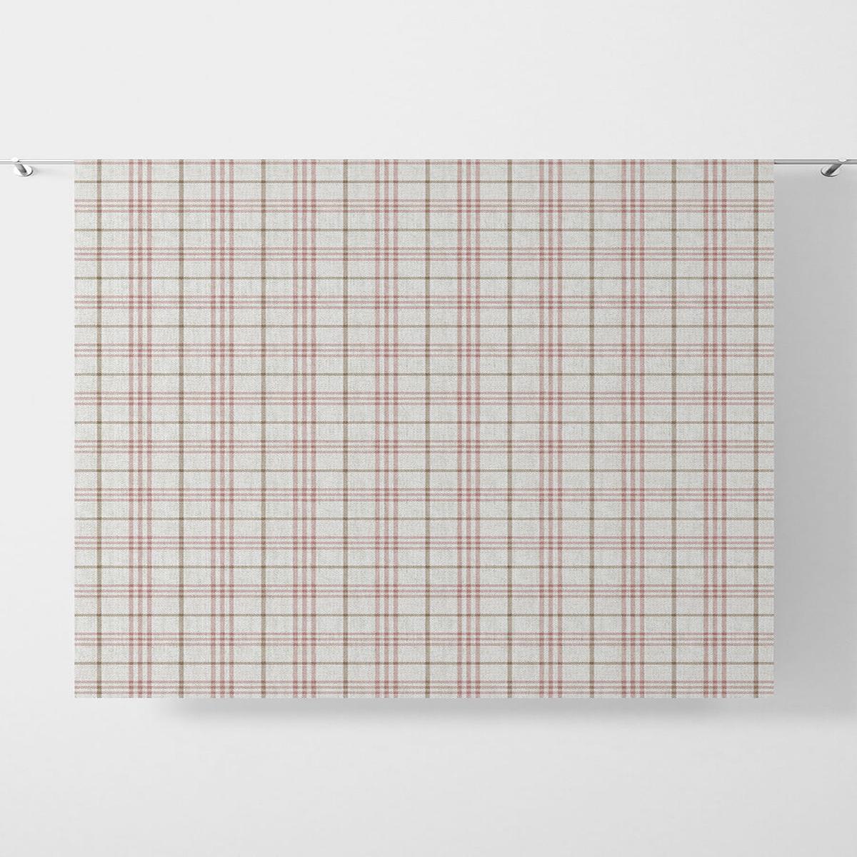 'Arabella' Fabric by the Yard (White/ Pink/ Red)