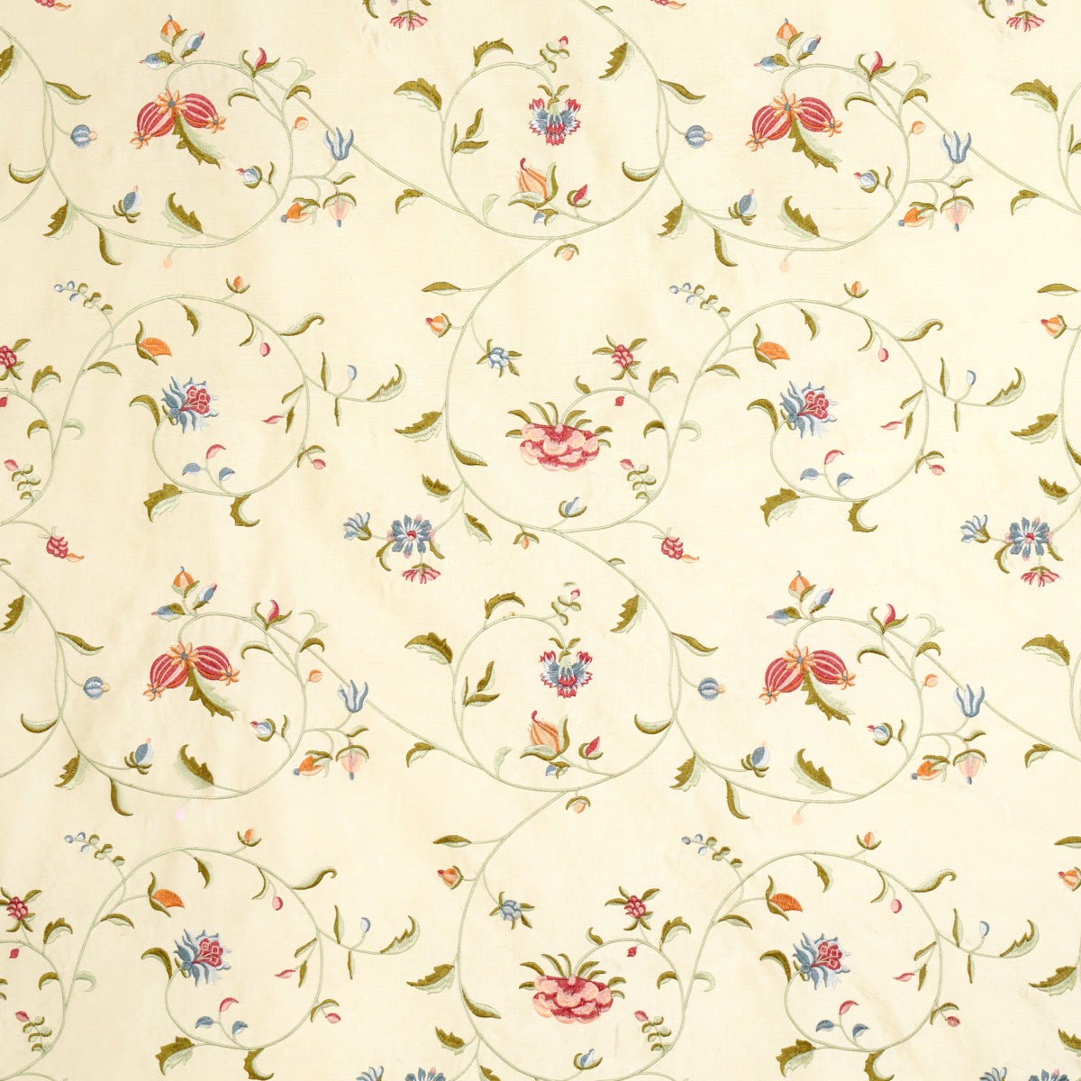 Colette Embroidery Rose Fabric