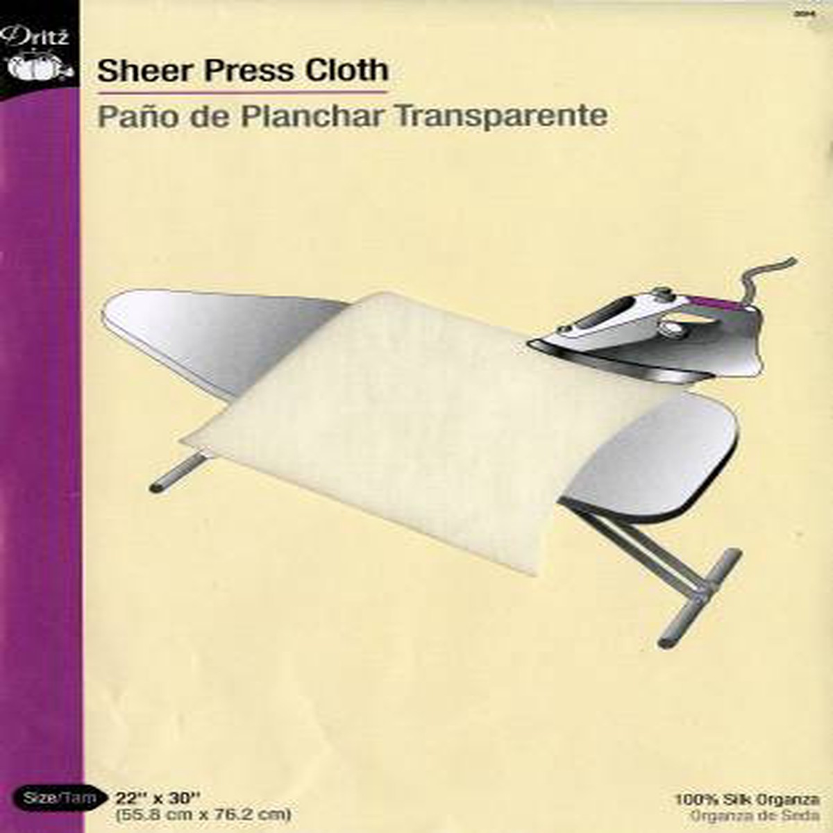 Press Cloth Silk Organza